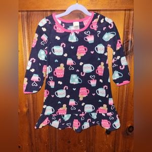 XS Girls Gymboree Fleece Nightgown